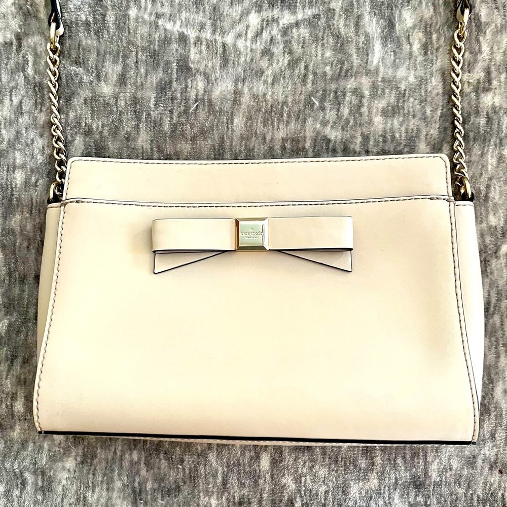 Cream Kate Spade cross body
